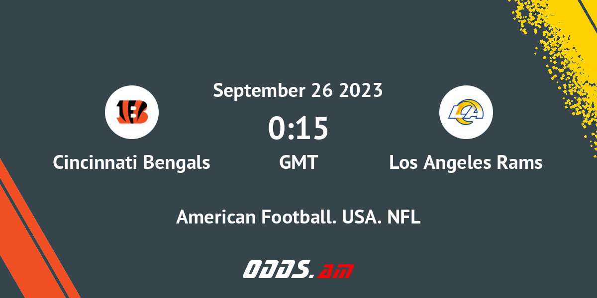 Los Angeles Rams vs Cincinnati Bengals - September 26, 2023