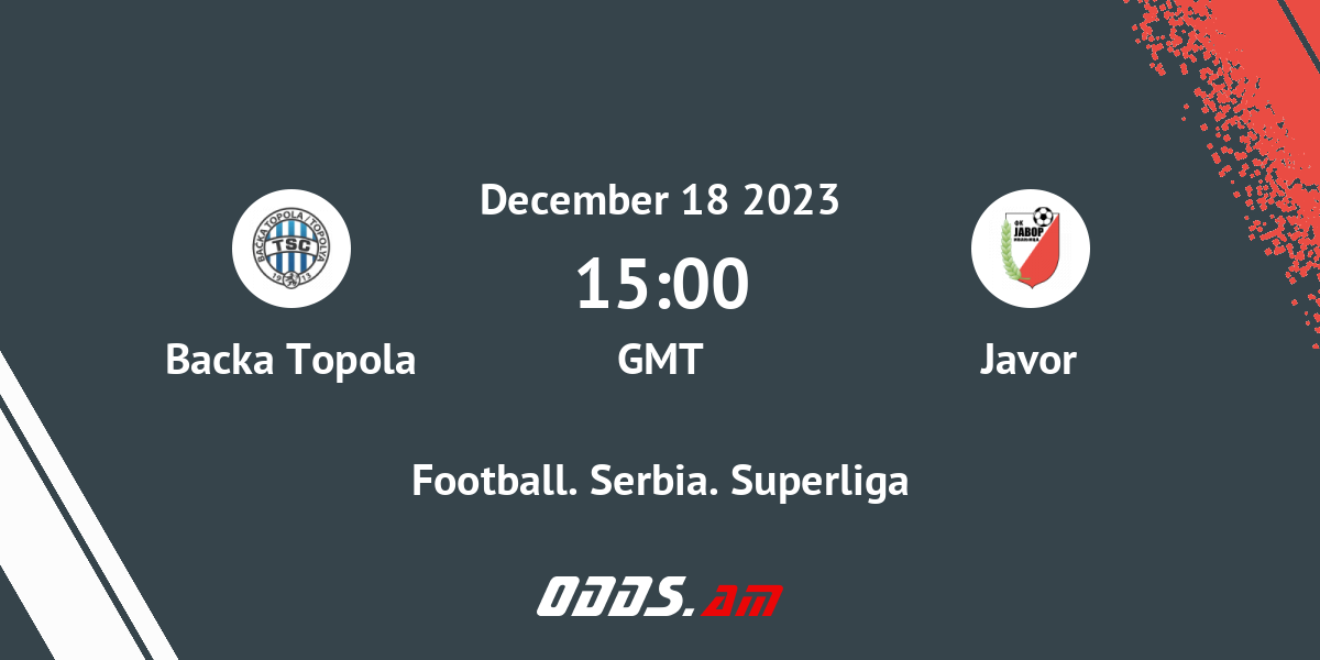Bačka Topola Table, Stats and Fixtures - Serbia