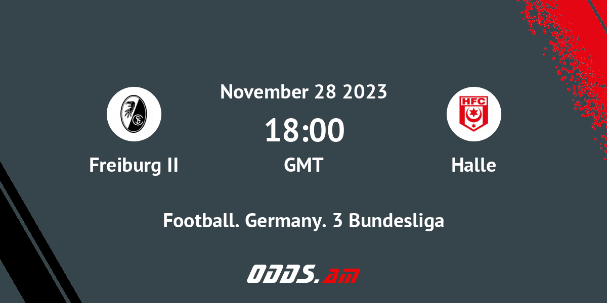 Freiburg II vs Sandhausen» Predictions, Odds, Live Score & Streams